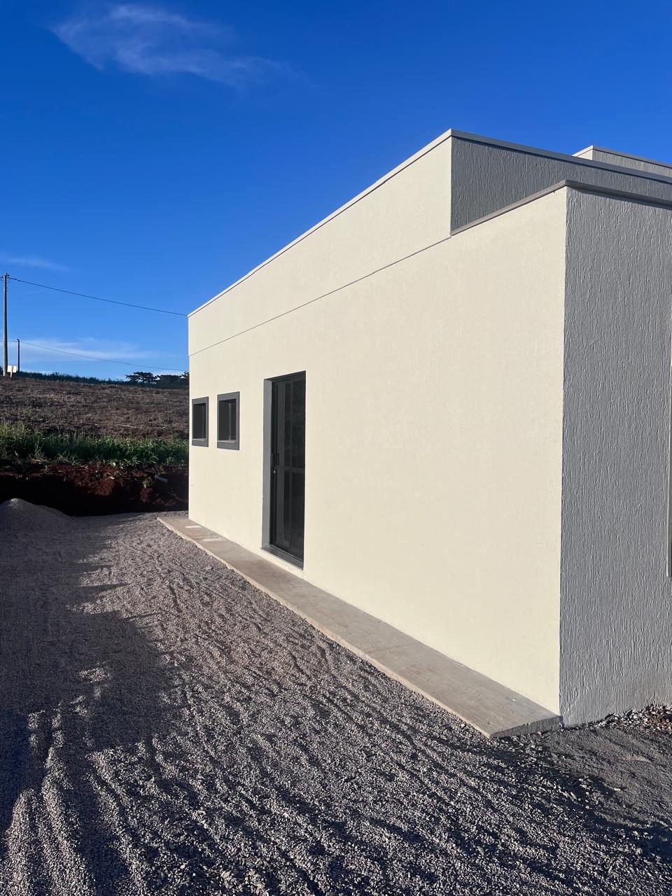 Pintura externa concluída
